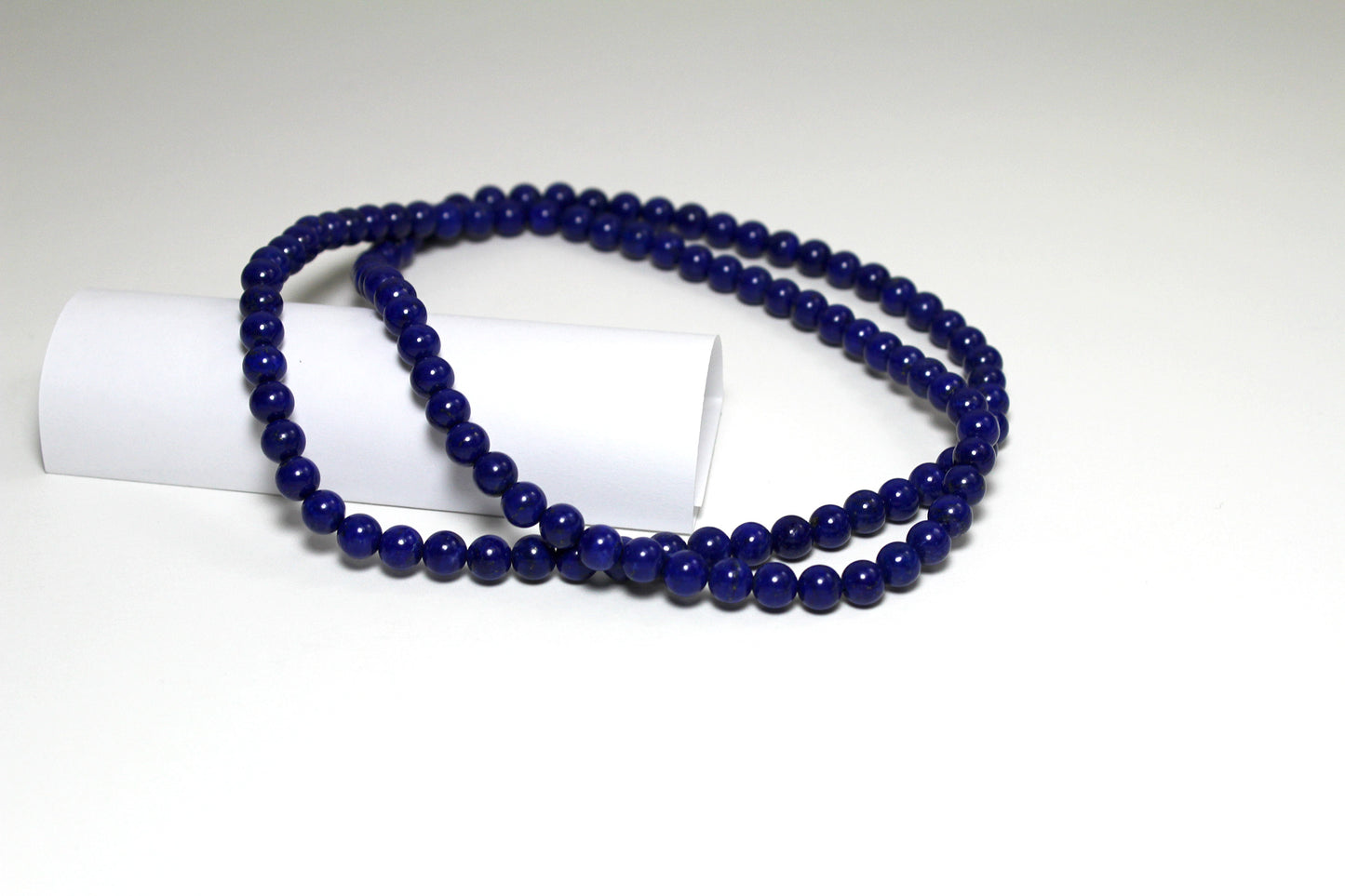 Blue Lampis Beaded Bracelet / Necklace 青金石手串/项链