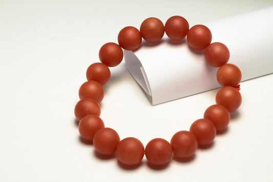 Red Agate ( South red Agate) Beaded Bracelet 南红手串