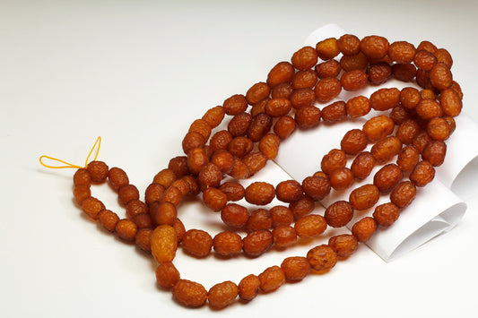 Amber Stone Form Bracelet/ Necklace  蜜蜡佛项链/手串