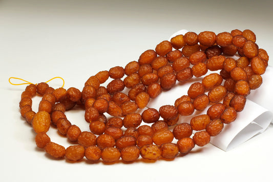 Amber Stone Form Bracelet/ Necklace  蜜蜡佛项链/手串